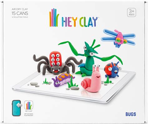 Hey Clay - Bugs Set - Gently Elephant