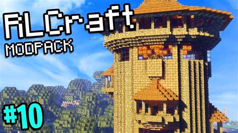 The Sickest Minecraft House Ever (RLCraft Modpack #10) - YouTube