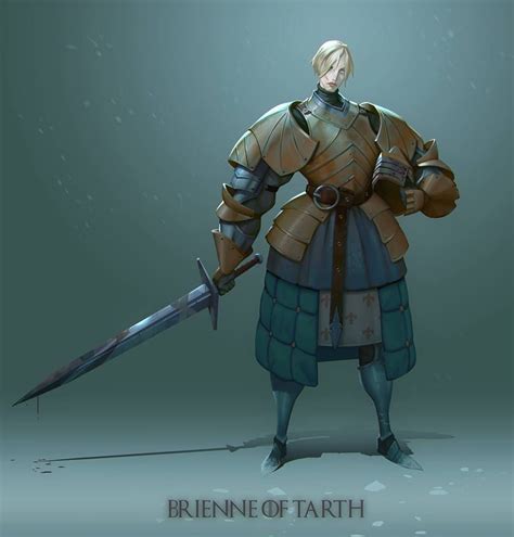 [ Game of Thrones: Brienne of Tarth ] Fan art by Aleksandr Nikonov (www ...