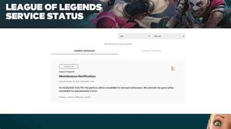 League of Legends PBE Servers Down? How To Check LoL Server Status