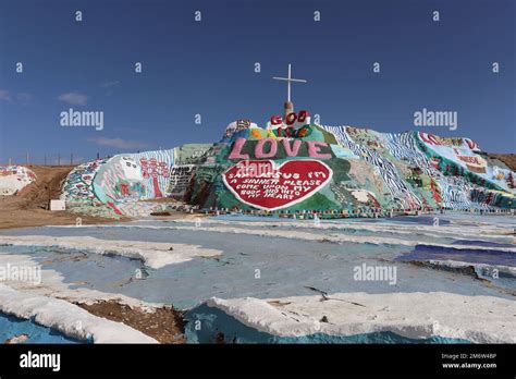 Slab City Art Stock Photo - Alamy