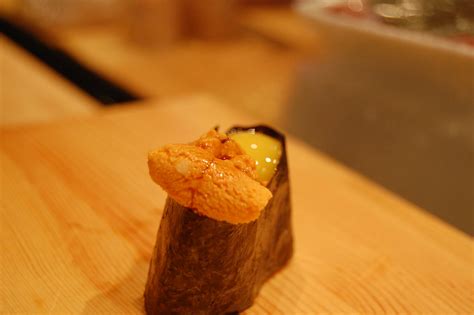 sea urchin roe | quail egg | stu_spivack | Flickr