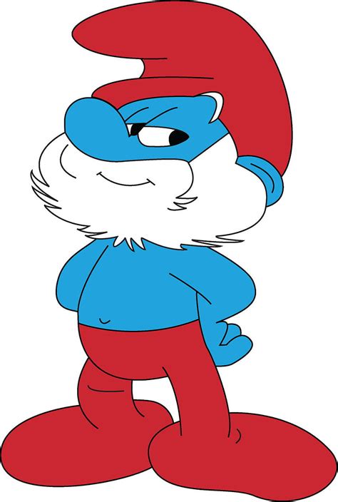 Papa Smurf by Kintaki92 [900x1338] for your , Mobile & Tablet HD phone wallpaper | Pxfuel