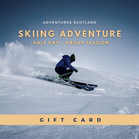 Half day skiing group session (4-8 people) with a guide | Adventures Scotland