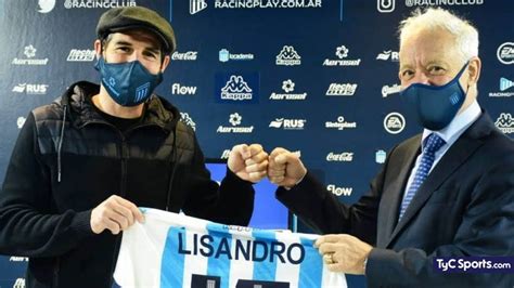 Lisandro López firmó su contrato en Racing: los detalles - TyC Sports