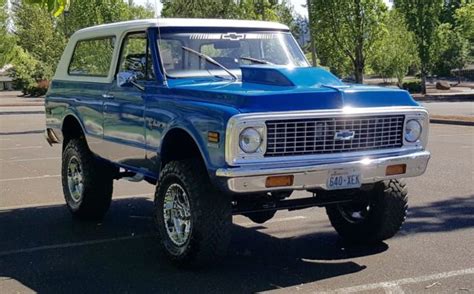 1972 Chevrolet Blazer 2DR Removable top 4x4 lifted off road for sale: photos, technical ...