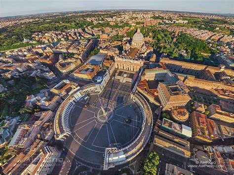 Vatican City State | 360 Aerial Panorama, 3D Virtual Tours Around the ...