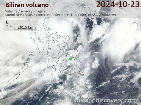 Latest Satellite Images of Biliran Volcano | VolcanoDiscovery