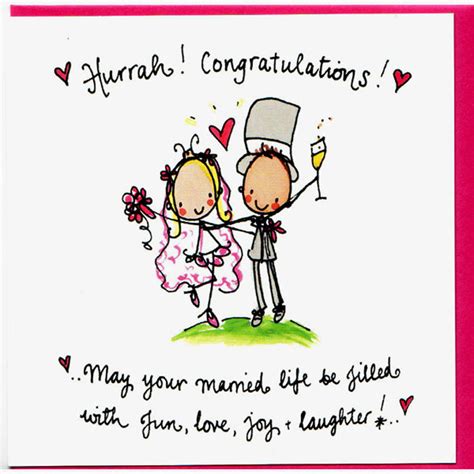 Cheesy Wedding Congratulations Clipart