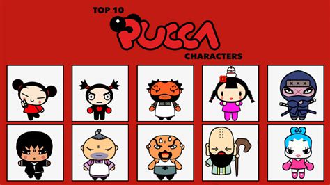 My top 10 favorite Pucca characters by Leighanne16 on DeviantArt