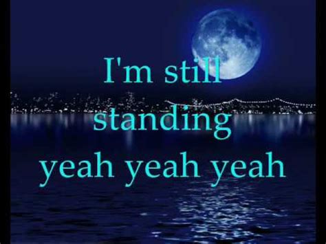 Elton John - I'm still standing (with lyrics) Chords - Chordify