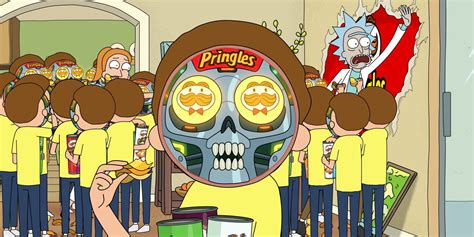 Rick & Morty Are Trapped In A Pringles Ad For Super Bowl Commercial