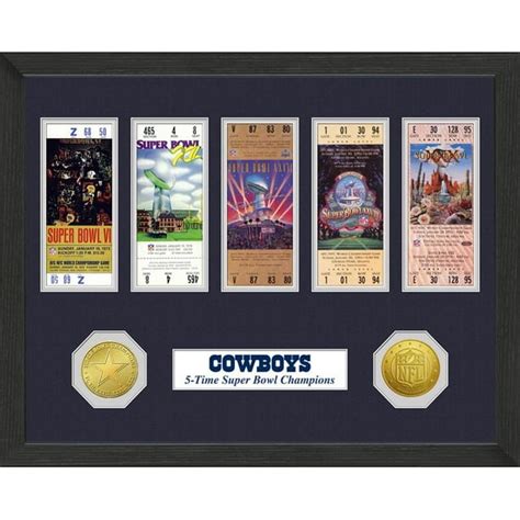 Dallas Cowboys SB Championship Ticket Collection - Walmart.com ...