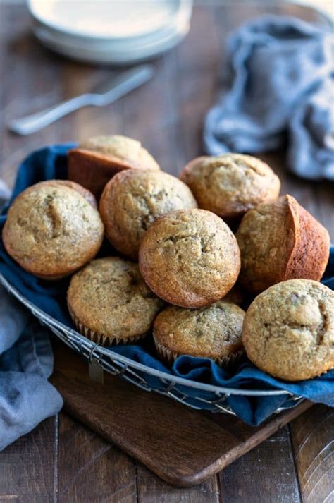 Best Banana Bread Muffins - I Heart Eating