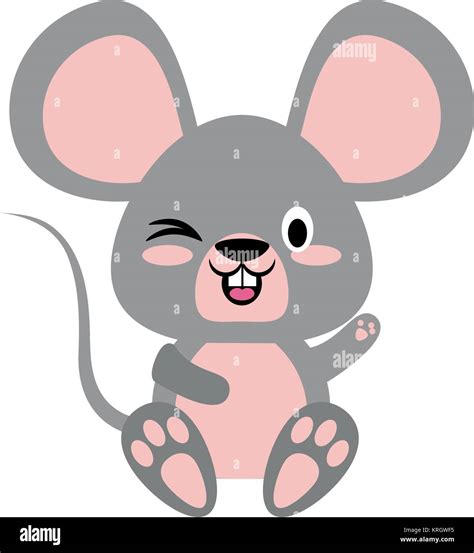 Cute mouse cartoon Stock Vector Image & Art - Alamy