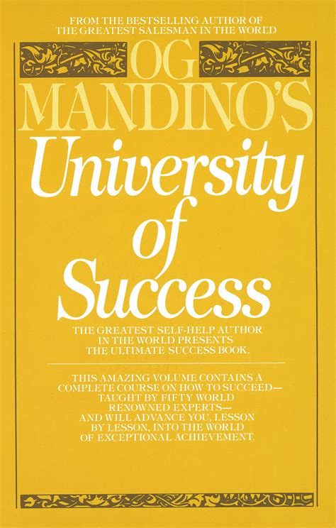 Og Mandino's University of Success by Og Mandino - Penguin Books Australia