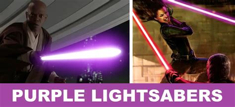 Purple Lightsaber Blade Color Meaning and History - SaberSourcing