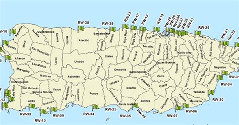 Map Of Puerto Rico Beaches | DelbertLavina