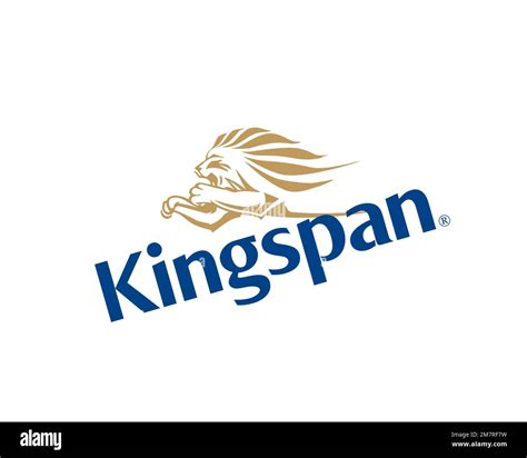 Kingspan Group, rotated logo, white background Stock Photo - Alamy