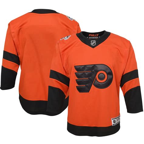 Youth Philadelphia Flyers Orange 2019 NHL Stadium Series Premier Jersey