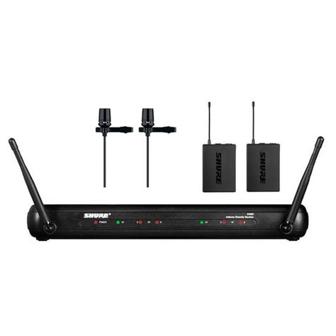 Shure SVX188-CVL Dual Lapel Wireless System with CVL Centraverse Lapel Mic