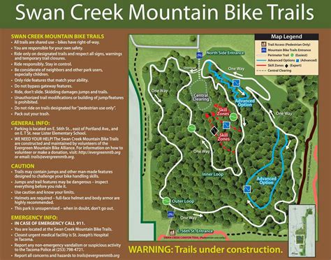 Tacoma Bike Ranch: Swan Creek Mountain Bike Trails in Tacoma