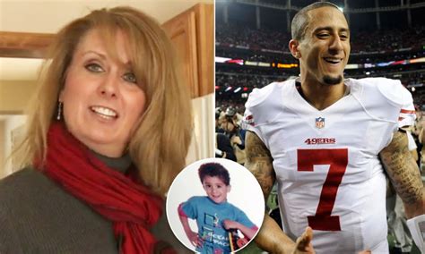 Colin Kaepernick's biological mother faces the cameras and says she still hopes to meet her son ...