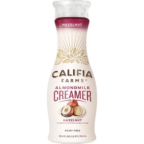 Califia Farms Hazelnut Almond Milk Liquid Coffee Creamer - Shop Coffee Creamer at H-E-B