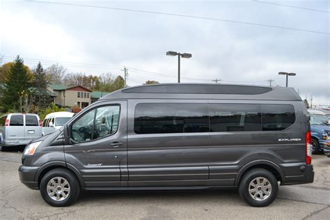 2019 Ford Transit 150 9 Passenger - Explorer Limited SE-VC - Mike Castrucci Conversion Van Land