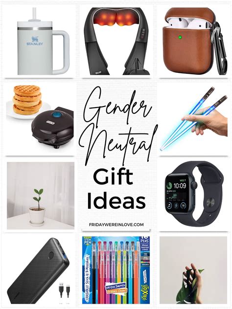 Gender Neutral Christmas Gift Ideas for Adults - Friday We're In Love