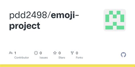 GitHub - pdd2498/emoji-project