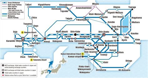 JR West Rail Travel in the Kansai Region