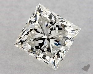 Princess Cut Loose Diamonds Magnified in 360°