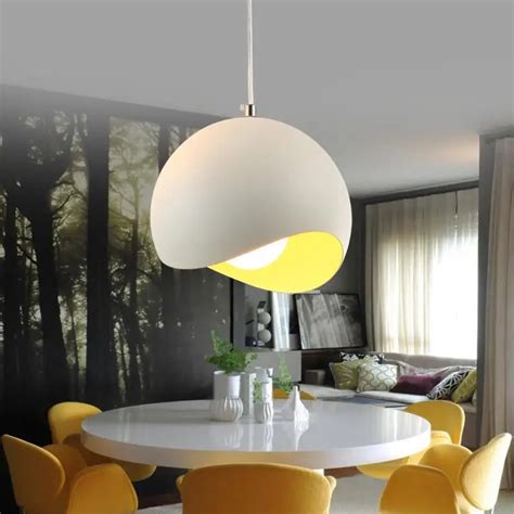 Colorful Kitchen Table Modern Pendant Lights Hanging Lamps Hanglamp ...