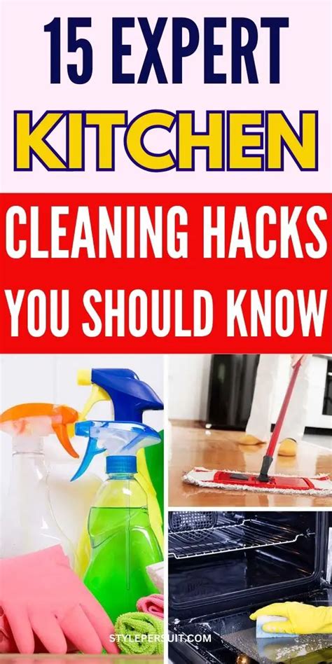 How to Clean Your Kitchen: 15 Expert Cleaning Tips for kitchen ...