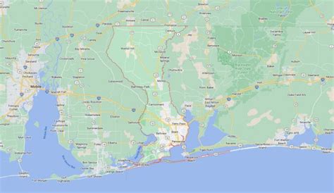 Cities and Towns in Escambia County, Florida – Countryaah.com