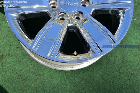 20" GMC Sierra OEM FACTORY Chrome Clad WHEELS Yukon TAHOE SILVERADO 1500 chevy