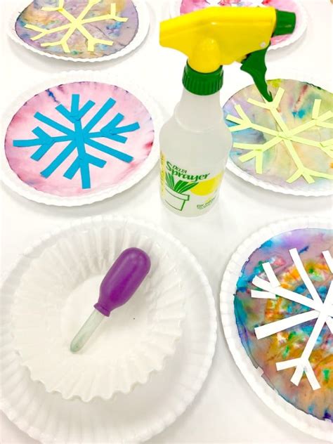 Coffee Filter Snowflake Art - Fantastic Fun & Learning