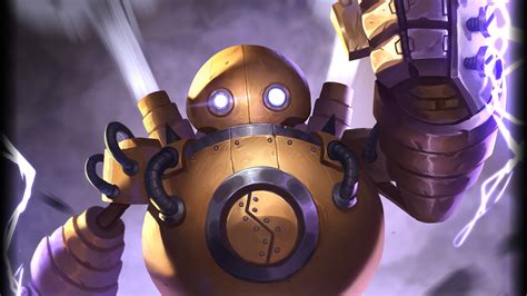 1360x768 Blitzcrank In League Of Legends Laptop HD HD 4k Wallpapers ...