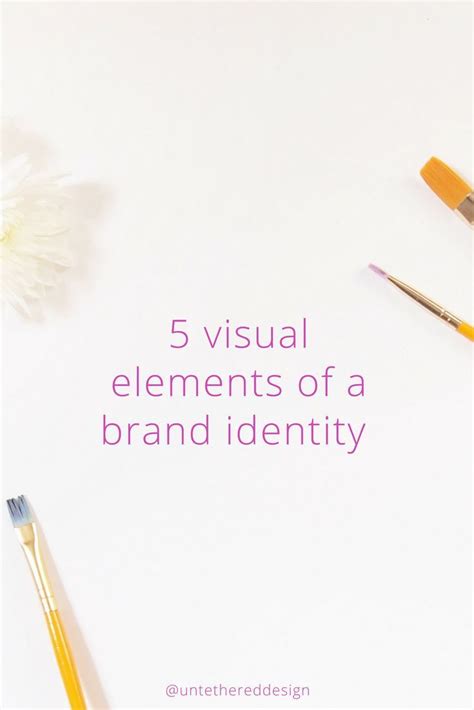 5 visual elements of a brand identity. Learn more about brand identity ...