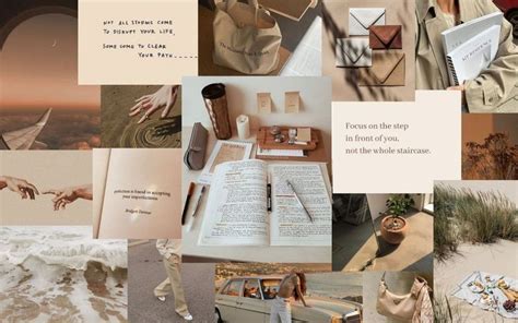 BEIGE AESTHETIC WALLPAPER | Papel de parede do notebook, Papel de ...