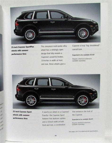 2008 Porsche Cayenne Tequipment Accessories Sales Brochure