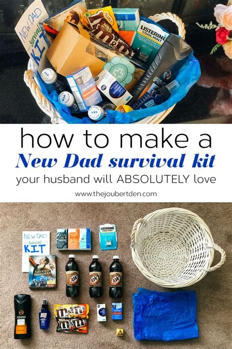 How To Make A New Dad Survival Kit Your Husband Will Absolutely Love ...