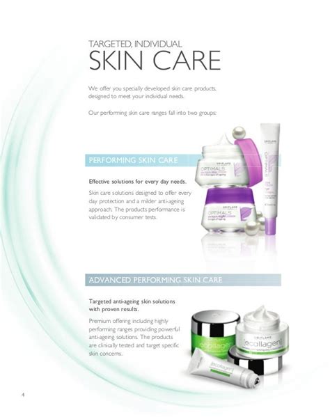 oriflame Skin Care guide