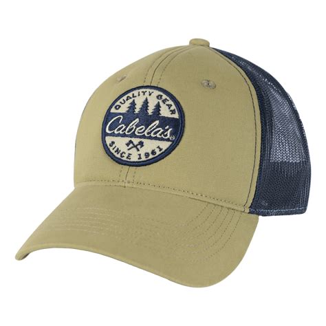 Cabela’s Men’s 6-Panel Khaki Axe Meshback Cap | Cabela's Canada