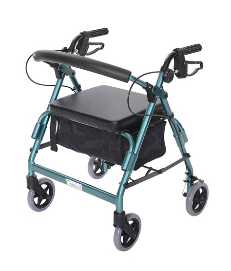 Essential Medical Supply Demi Featherlight Lightweight Four Wheel ...