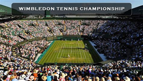 Wimbledon Tennis Championship : The Most coveted Tennis Mega event