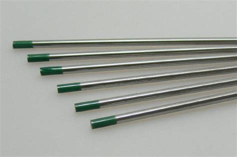 Pure Tungsten Electrode With Green Tip at Best Price in Shenzhen | Winner Tungsten Products Co ...