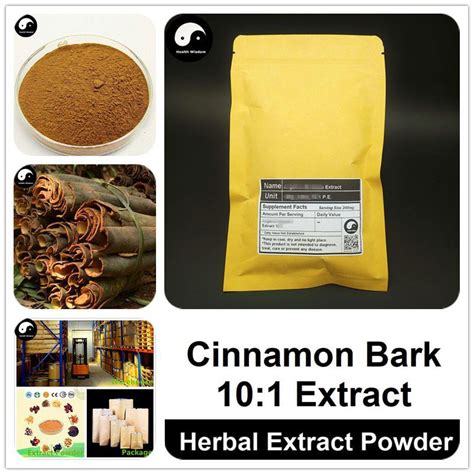 Cinnamon Bark Extract Powder 10:1, Cinnamomum Cassia P.E., Rou Gui 500g