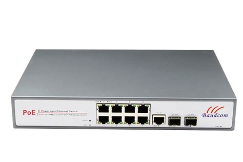 8 Port Managed Ethernet Switch